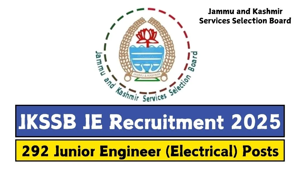 JKSSB JE Recruitment 2025