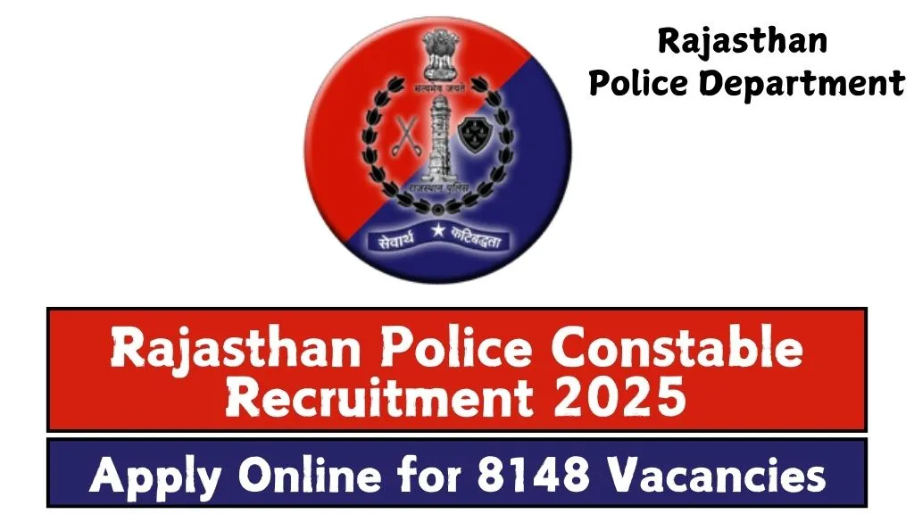Rajasthan Police Constable Recruitment 2025