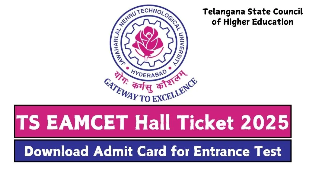 TS EAMCET Hall Ticket 2025
